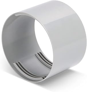 HOXHA Portable Air Conditioner Hose Coupler with 5.9" Diameter Exhasut Vent Connector for Clockwise&Counter Clockwise Threads AC Hose Coupler Coupling Extension