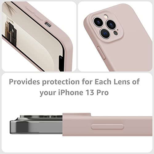 Coque silicone Magsafe iPhone 13 Pro 6.1 pouces antichoc doublée microfibre