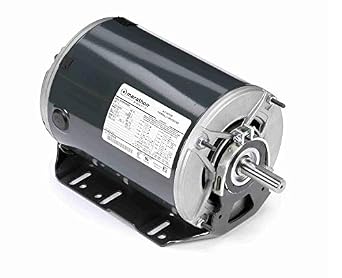 Marathon K1415 56H Frame Fan and Blower Motor, 3 Phase, Resilient Ring Mount, Open Drip Proof, Ball Bearing, 5.5-5.6/2.8 amp, 1 1/2 hp, 1800 RPM, 208-230/460V
