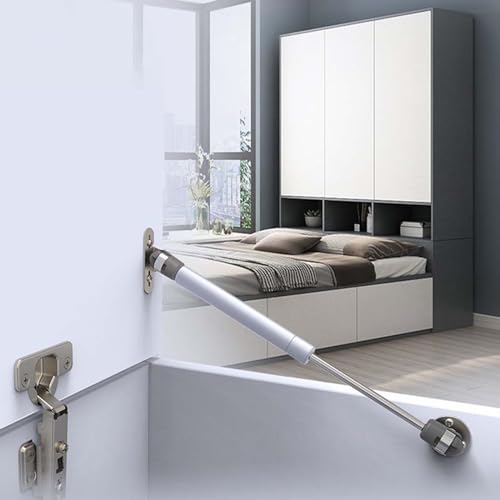 Hydraulic Gasdruckfeder, 4 Stück Gasdruckdämpfer 100 Nm/10 kg Gasdruckfeder Klappenbeschlag Klappenbeschlag Klappenhalter für Schrank Kleiderschrank Spielzeugkasten