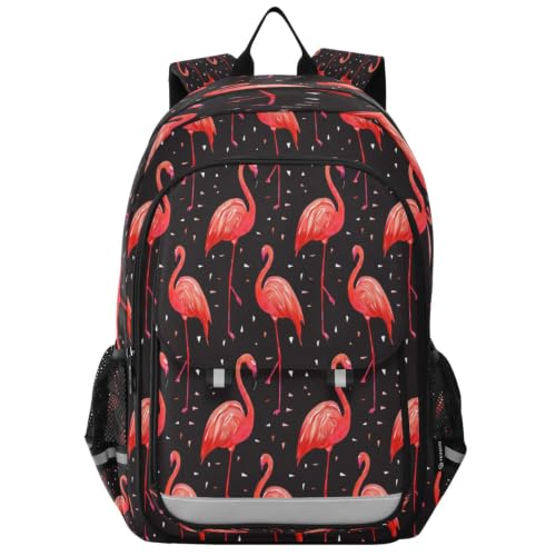 Sac à dos flamant rose pour enfants et ados, idéal école et voyage