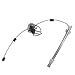 Drivers Rear Power Window Lift Regulator with Motor Assembly Replacement for Jeep SUV 68059647AA