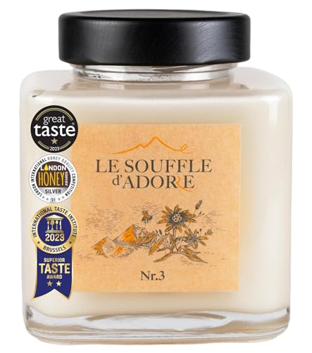 Miel d'Esparcette du Kirghizistan crème douce pour vos déjeuners et tisanes bio 500 g
