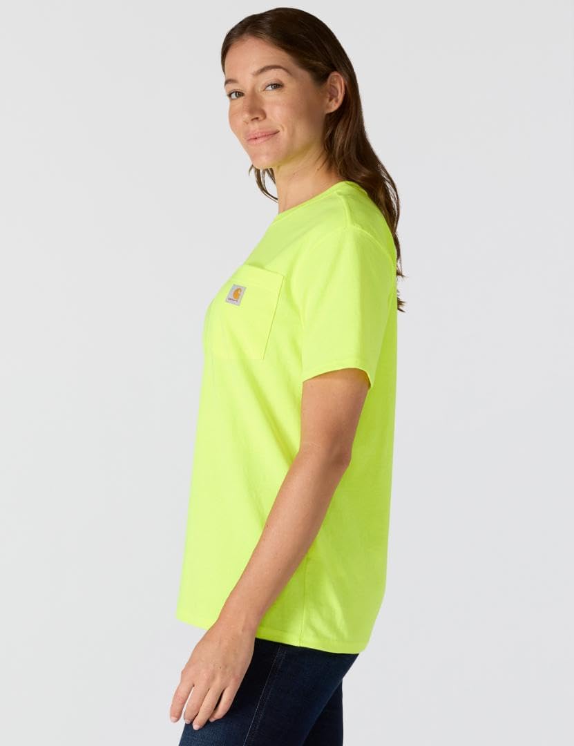 Carhartt Women’s Loose Fit Heavyweight Short-Sleeve Pocket T-Shirt - Image 2