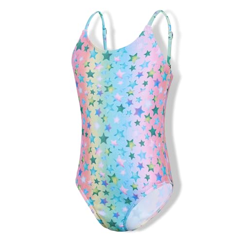Image of Zando Girls Bathing Suit Size 2-10 Years - Cute Toddler Swimsuit Girl Adjustable One Piece Swimwear for Summer Beach Wear