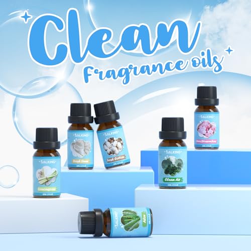 Image of SALKING Clean Fragrance Oils, Premium Essential Oil for Diffuser for Home