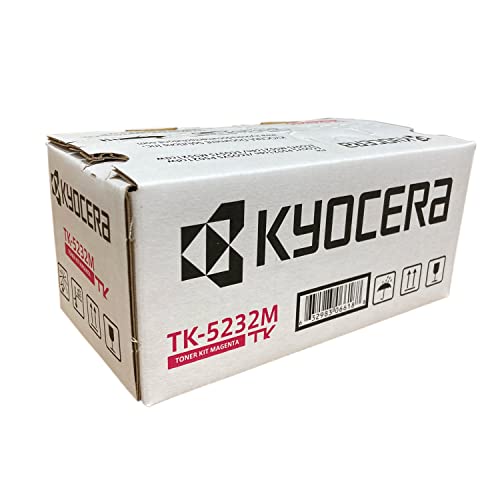 Toner Kyocera TK-5232M magenta pour corriger les problèmes de décoloration laser
