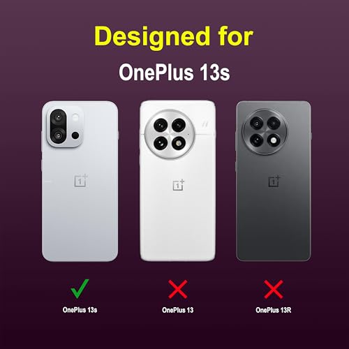 Image of Zapcase Back Case Cover for OnePlus 13s | Compatible for OnePlus 13s Back Cover | Liquid Silicon Magic Case with Camera Protection | Lavender