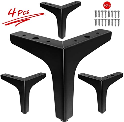 Generico 4 PZ Gambe per Mobili e Divani in Metallo...