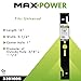 Maxpower 330100 16-Inch Universal Power Rake/Dethatcher Lawn Mower Blade