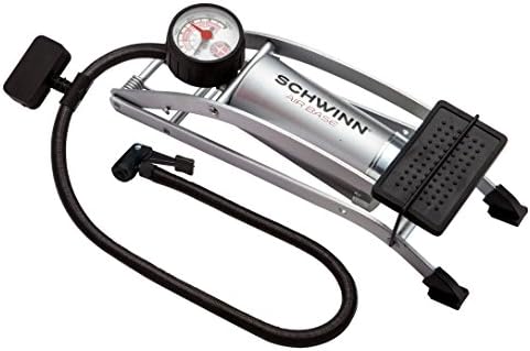 Schwinn Bike Pumps, Foot and Hand Operated, Presta and Schrader Valve Options