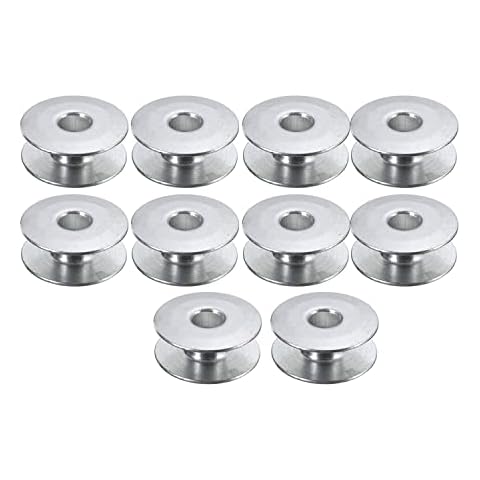 Trimming Shop Aluminium-Nähmaschinen-Spulen-Spule universell passend für die meisten Marken Brother, Singer, Janome, Newhome, Juki Cover