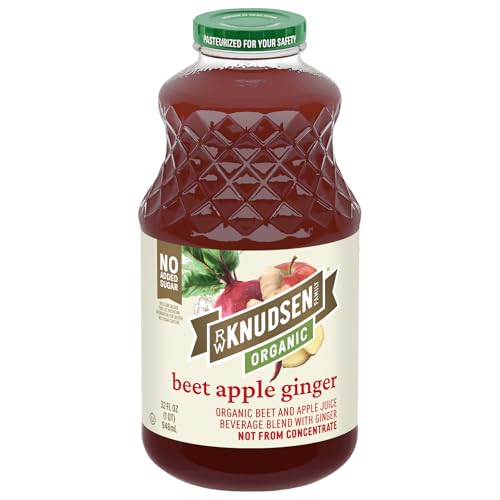 R.W. Knudsen, Organic Beet Apple Ginger Juice Beverage, 32 Fl Oz