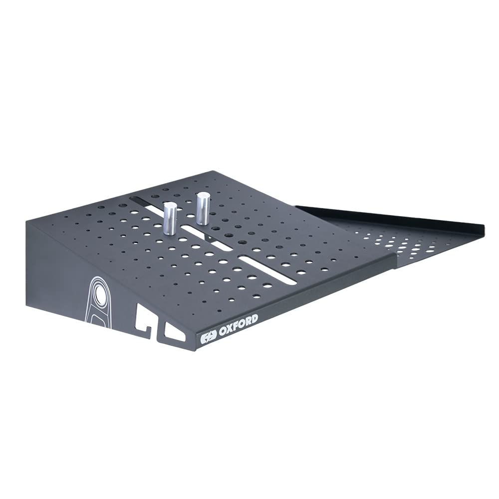 Oxford Zero-G GearTidy Storage Shelf for Motorcycle Equipment, Grey