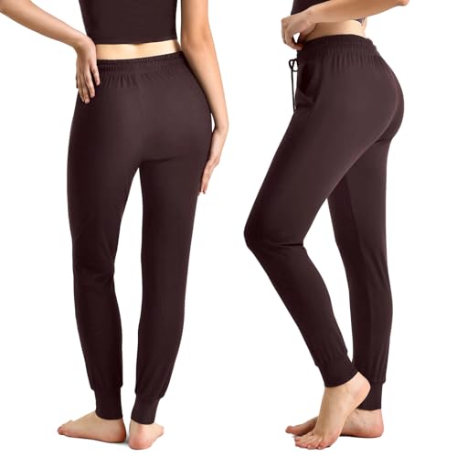 Image of CADITEX Womens Joggers with Pockets Track Athletic Sweatpants Women | Elastic Waistband；Adjustable Drawstring；Fitness Clothing;Fall Fashion；Lightweight Stretchy Gym Clothes