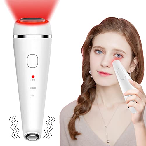 5 Pcs Beauty Hot Cold Massager Facial,Máquina de Massageador de Cuidados com a Pele LED - Máquina de