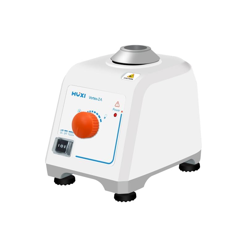 Vortex Shaker Mixer Agitator Shaking Equipment Shaking Instrument with Frequency 50 to 60Hz Oscillation Mode Circumference Speed Range 0 to 2800rpm