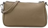 L'elegante e pregiata borsa a spalla / tracolla / clutch è realizzata in vera pelle