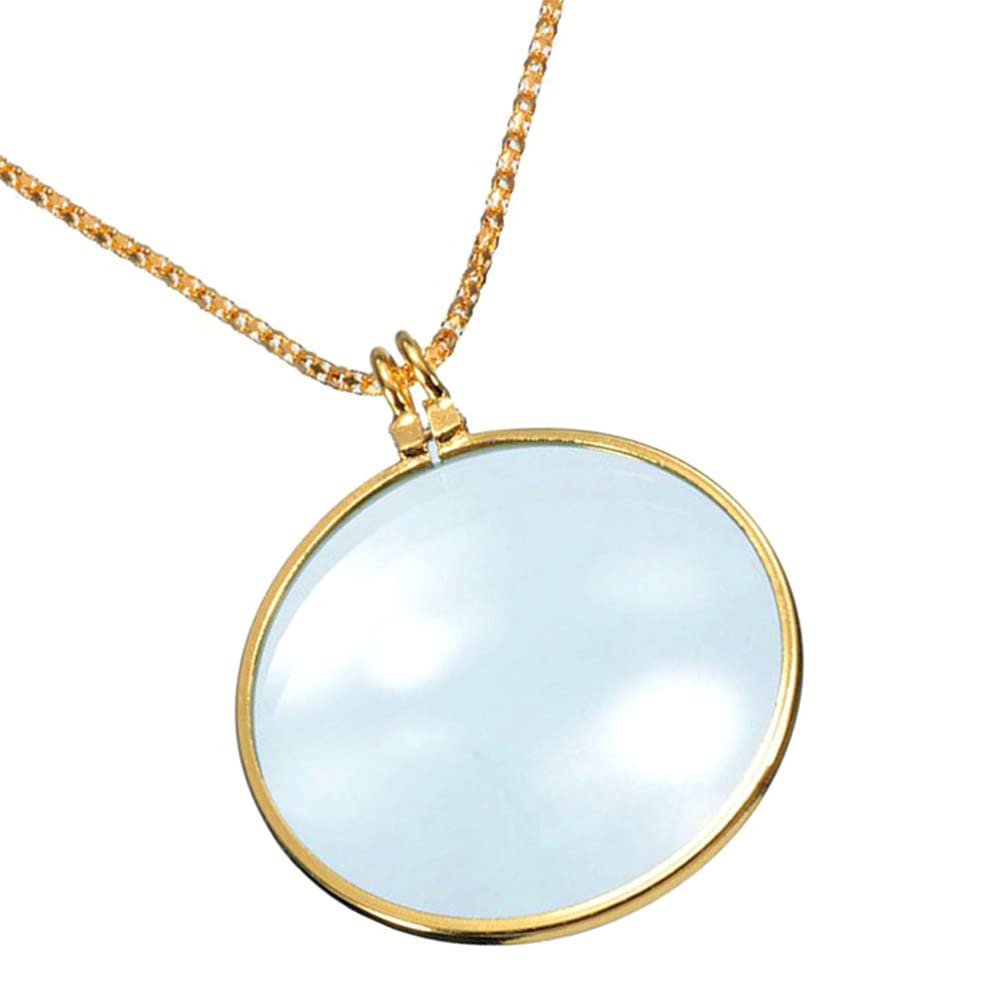 1pc Magnifier Monocle on Chain Monacles Antique Magnifying Glass Necklace Vintage Magnifying Glass Necklace Magnifying Glass on Chain Glowing Glasses Delicate Jewelry Miss Metal