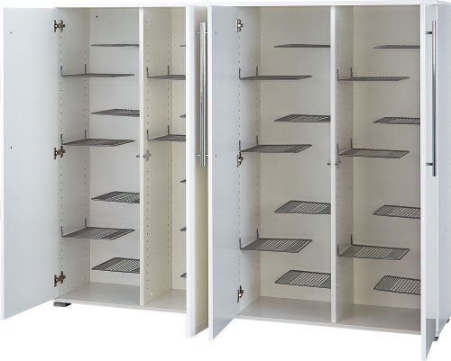 Germania GW-Inside Garderoben-Set | In Weiss | 220 x 198 x 34 cm | 8787-84 - 8787-84 Germania GW-Inside Garderoben-Set | In Weiss | 220 x 198 x 34 cm | 8787-84