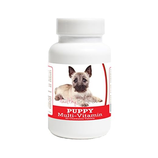 Healthy Breeds Cairn Terrier Puppy Dog Multivitamin Tablet 60 Count