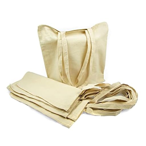 Siglo XXI Publicidad Bolsa Tela 100% Algodón Biodegradable,Lavable,Reutilizable-Asas Largas de 75 cm. Ropa,Manualidades, ir de compras, Medidas 38x42cm,Densidad 145gr/m2,Natural (Pack 50 pcs) | Ya disponible en tu tienda friki favorita! En mundofriki.es!