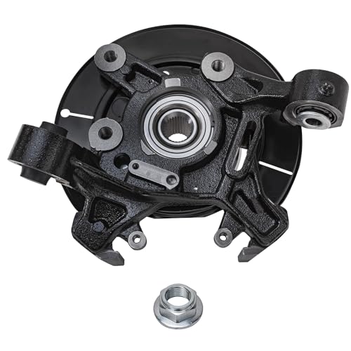 Image of Detroit Axle - Rear Steering Knuckles for 2006-2010 Mercury Mountaineer Ford Explorer 2007-2010 Explorer Sport Trac 2008 2009 Steering Knuckles & Wheel Bearing Hubs Replacement