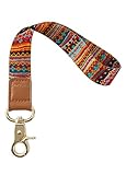 INNObeta Muñeca Correa para el Cuello con La Impresión a Doble Cara en Color Lanyard, Ideal para Teléfono Móvil, Acreditaciones (Bohemia)
