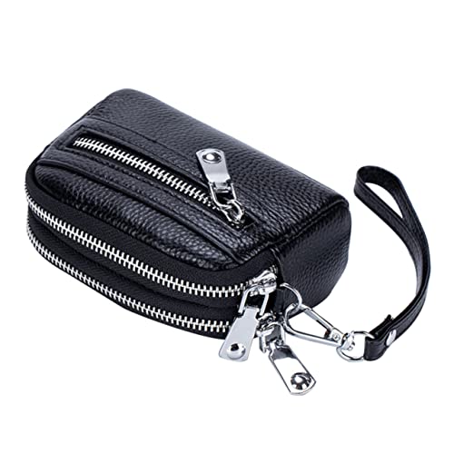 Double Zipper Wallet for Women Versatile Coin Storage Pouch Convenient Card Bag Portable Cash Holder for Daily Use Travel Shopping and Gifting