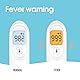 yuwell Fieberthermometer Kontaktlos, Infrarot-Stirnthermometer für Baby und Erwachsene, Berührungsloses Digitalthermometer mit Sofortiger, Genauer Ablesung, Fieberalarm und Aufbewahrungsbox