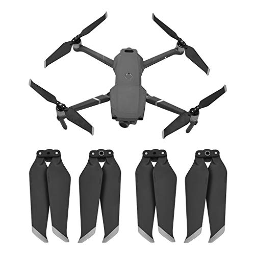 Homyl 4 Pares 8743F Hélice De Liberação Rápida De Baixo Nível De Ruído Para DJI Mavic 2 Pro
