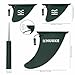 HUIIKE Paddle Board Fins Replacement 3 Pack Detachable Stand Up Paddleboard Fins with Safety Lock | Inflatable Paddle Board Accessories for Sup, Surfboard and Longboard | Sup Fin Replacement Kit