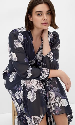 City Chic Women's Plus Size Dress - Jane Wrap Maxi4