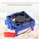 Dilwe ventilateur d’ESC Traxxas Slash, Bandit et Stampede photo 3