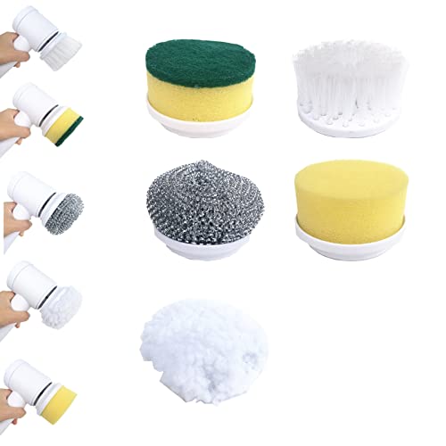 Image of Five Electric Brush Heads for the only Model in the Picture(5 Heads)