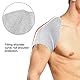 Schulterwärmer für Damen Herren, Thermo Schulterbandage Schulterstütze Elastisch Schulterpolster Schultergelenk Unterstützung, für Winter Warm Plüsch Schulter Bandage (XL)