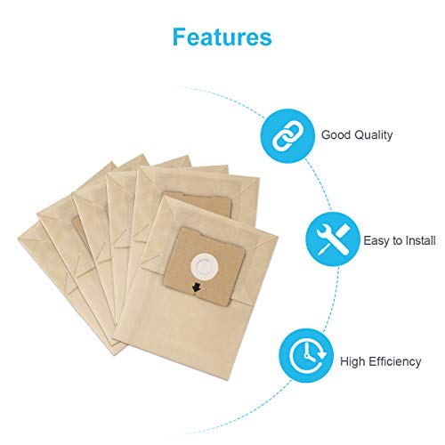 Lanmu Vacuum Bags Compatible With Bissell Zing 4122, 2154A, 2154W, 2154, 4122D, 1668, 1668C, 1668W, 1608, 2154C Canister Vacuum, Replacement Part Number 2138425 (6 Pack) #TOP1