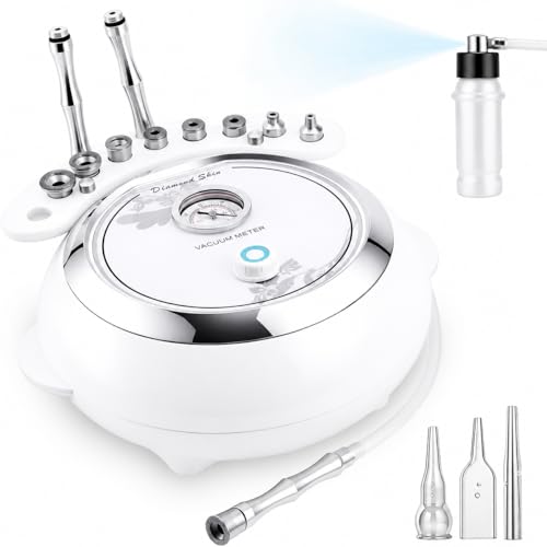 Yofuly Diamant Micr_odermabrasion gerät Upgrade-Version Mikro_dermabrasionsgerät 3-in-1 professionelle Heimgebrauch Gesichts-Salon-Ausrüstung große Saugkraft