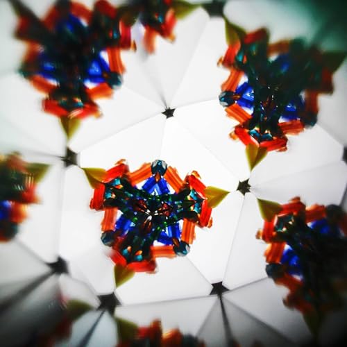 NKlaus Kaleidoskop aus Messing und Leder, 17x3,5x4cm – Retro Stil Nautische Dekoration, Ozeanische Eleganz 16132