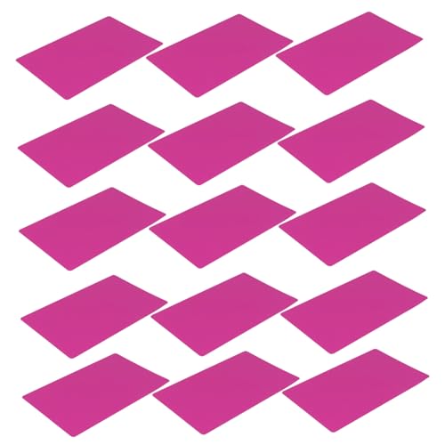 LOEFLIFA 50個 メタル ビジネス カード グリーティング の マーク 彫刻 印刷可能 カード ストック 彫刻 マーキング Id 印