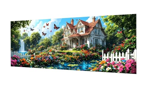 Broderie Diamant kit Complet 60x150cm pour rompre l'ennui et habiller les grands murs