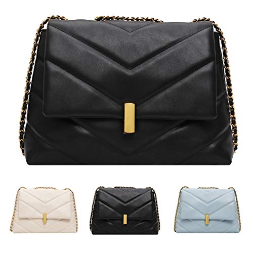 COOFIT Bolsa De Ombro De Couro SintéTico Bolsa De Ombro PortáTil De Trabalho Crossboddy Bolsa Bolsa