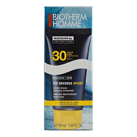 Biotherm homme/men, UV Defense Sport Invisible Moisturizing Face Fluid Cover