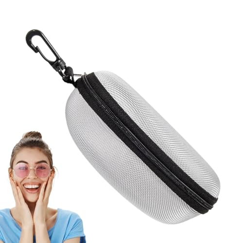 スポーツ用メガネケース | ハードEVAサングラスケース,防水性 耐衝撃性 メンズ レディース キッズ サイクリング キャンプ トラベル用ポーチ
