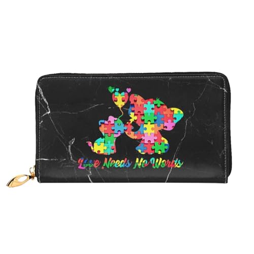 Autism Awareness Day Elephant Autism Wallet Card Bag2