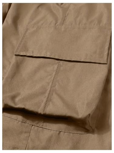 SHENHE Boy's Cargo Jogger Pants Drawstring Jogging Pants Casual Loose Pants Trousers4