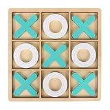 Tic Tac Toe Game - Classic XO Board Game for Kids and Adults - Portable Travel Games for Fun Family Game Night, 7