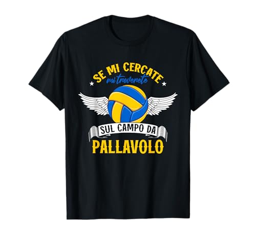 Pallavolo Divertente Volley Pallavolo Regalo Pallavolista Maglietta