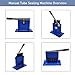 INTSUPERMAI Manual Tube Crimping Sealing Machine Manual Aluminum Tube Sealer for Sealing Soft Aluminum Tube