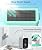 Bird Feeder with Camera, 4K HD AI Identify Bird Species Solar Panel, Smart Birdhouse with Cam, Auto Capture& Motion Detection for Watching, Video Live View, Instant Arrival Alerts